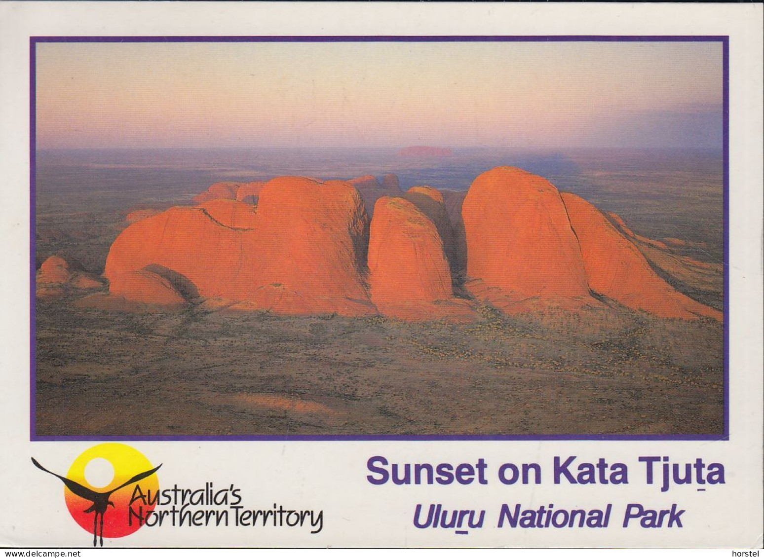 Australien - Sunset On Kata Tjuta - Uluru National Park - Nice Stamp - Uluru & The Olgas