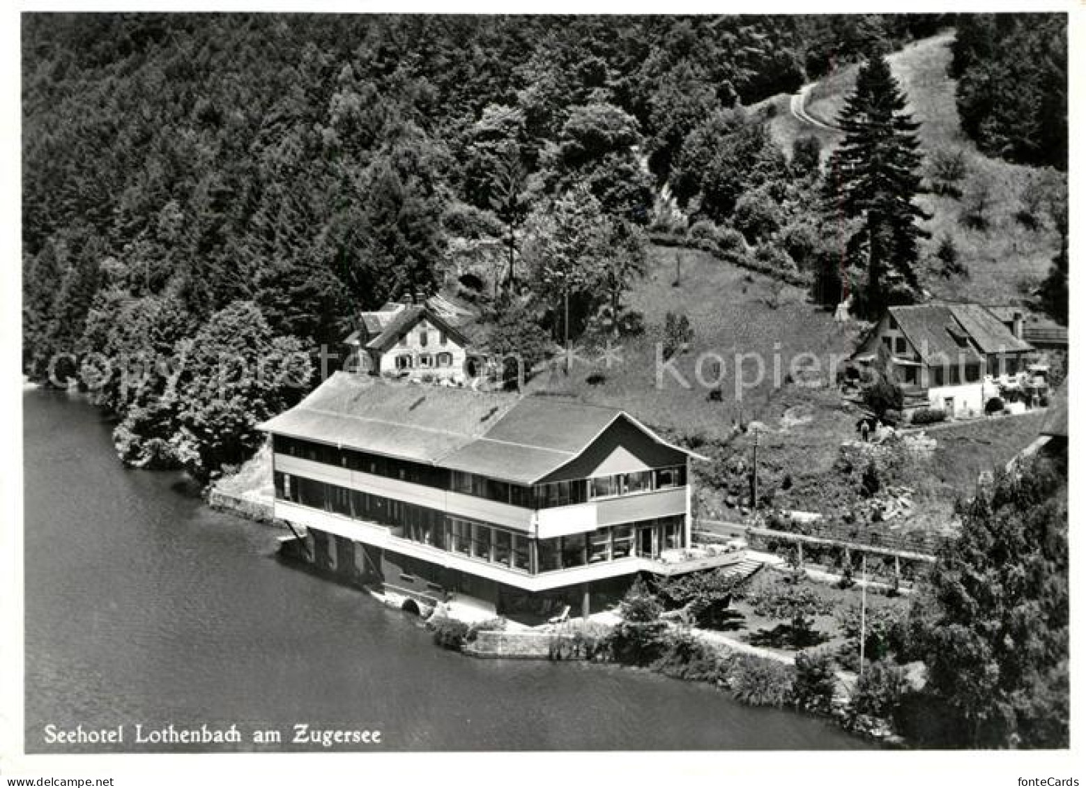 13049544 Zugersee Seehotel Lothenbach Am Zugersee Aegerisee - Altri & Non Classificati