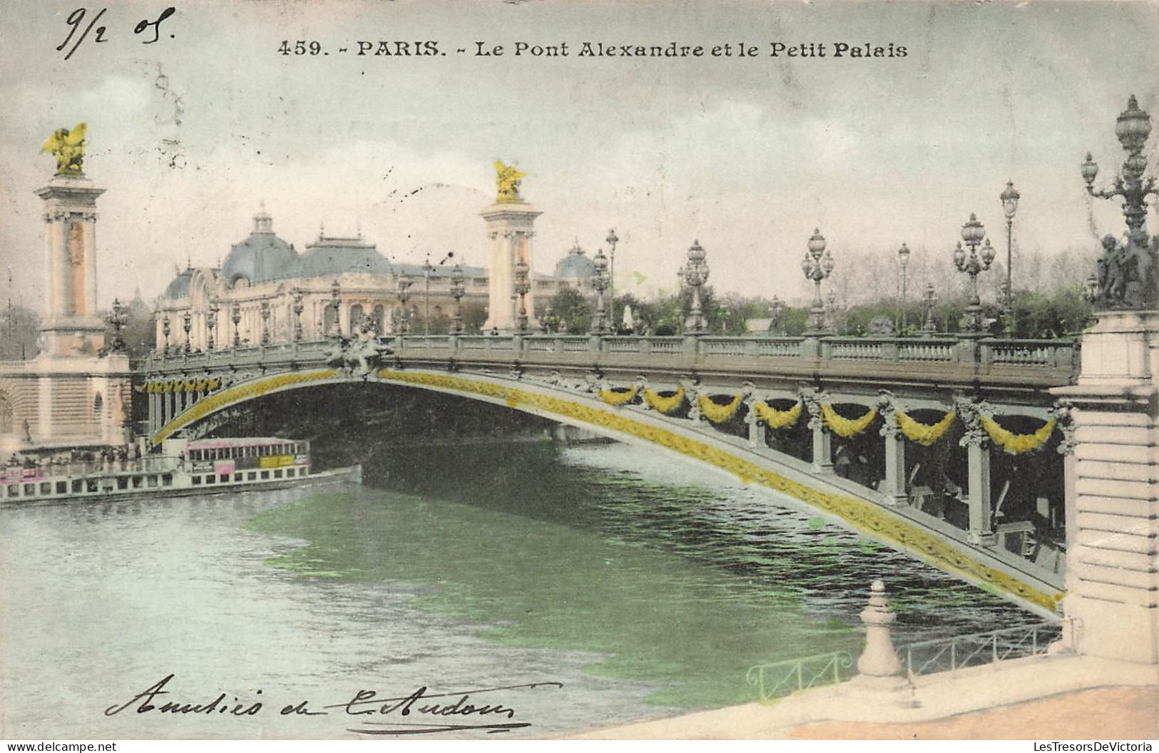 FRANCE - Paris - Le Pont Alexandre Et Le Petit Palais - Colorisé - Carte Postale Ancienne - Ponti