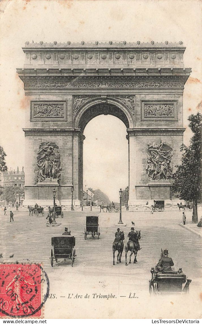 FRANCE - Paris - Vue Générale De L'Arc De Triomphe - LL - Carte Postale Ancienne - Triumphbogen