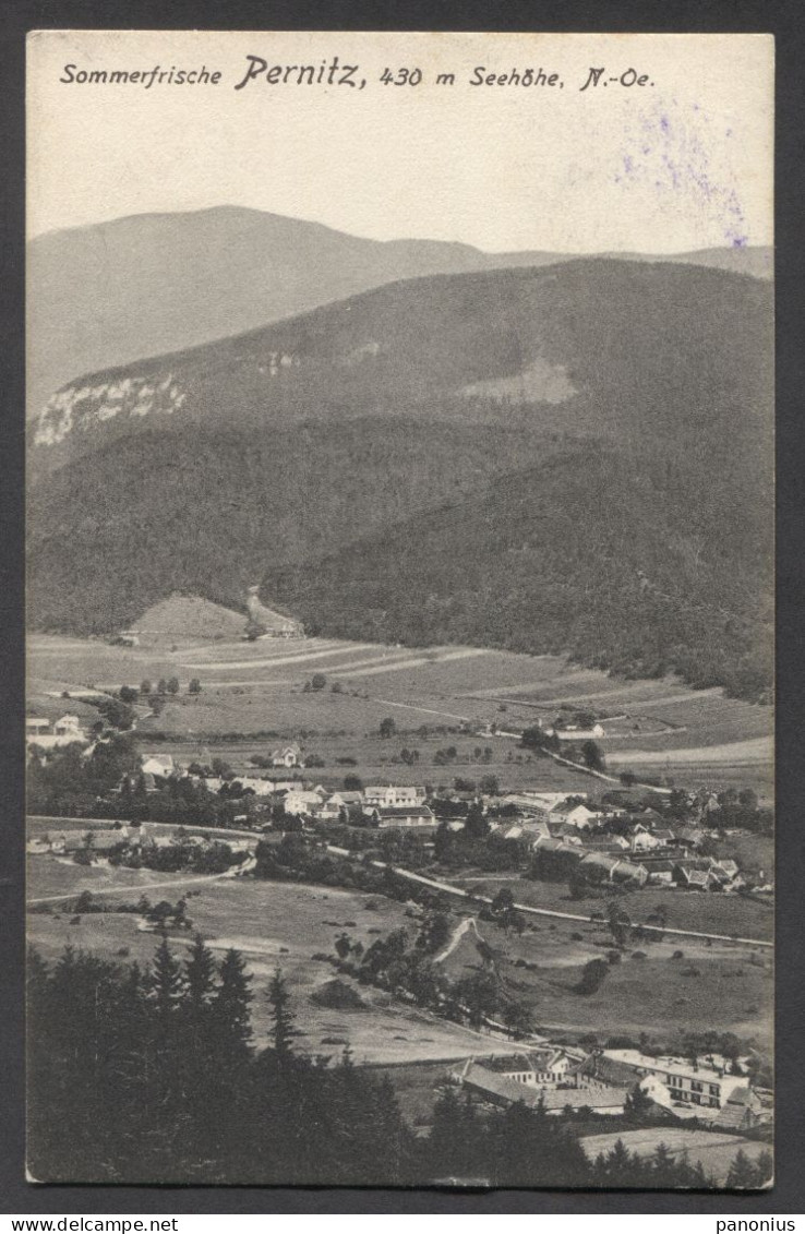 PERNITZ  AUSTRIA, Year 1911 - Pernitz