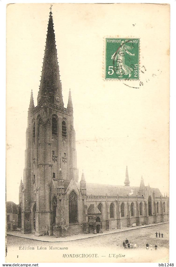 [59] Nord > Hondschoote L' Eglise - Hondshoote