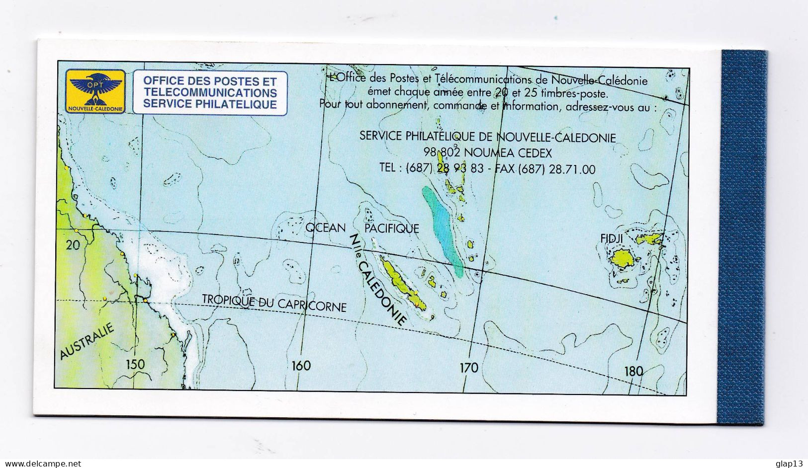 NOUVELLE CALEDONIE 1994 CARNET N°C668 NEUF** FREGATE NIVOSE - Markenheftchen