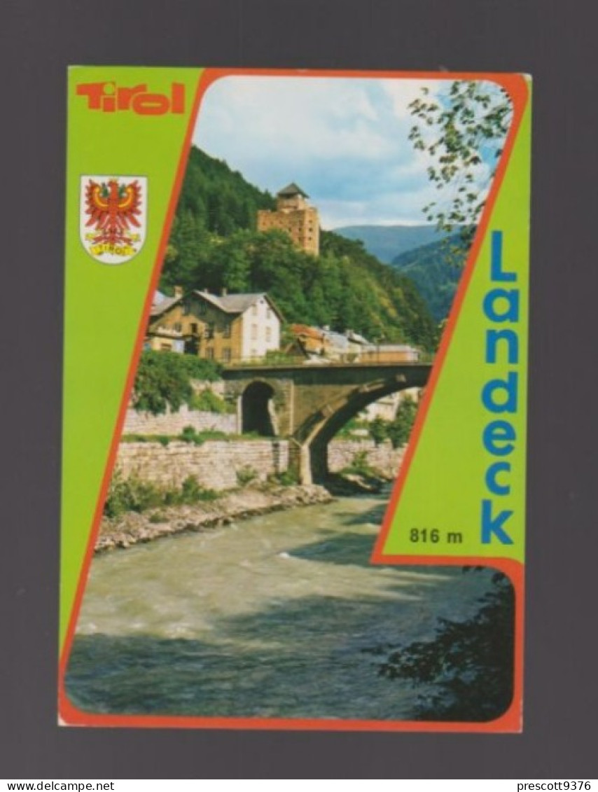 Landeck, Tirol, Austria -  Used Postcard - Stamped - Landeck