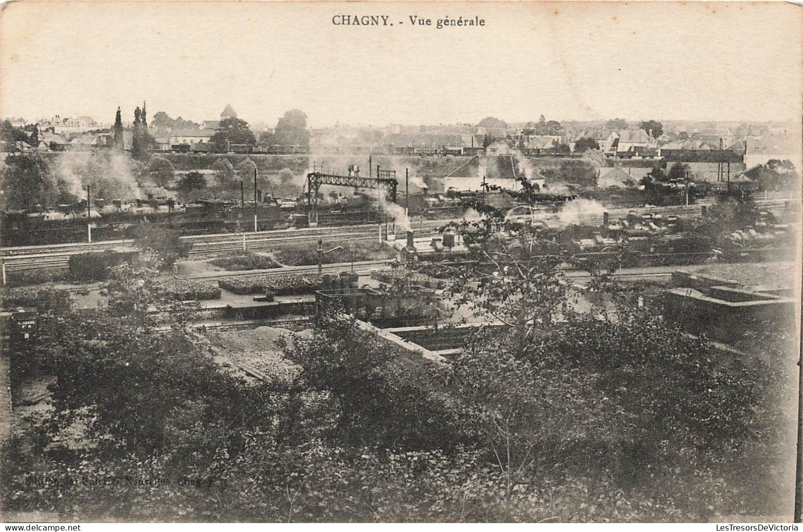 FRANCE - Chagny - Vue Générale  - Carte Postale Ancienne - Chagny