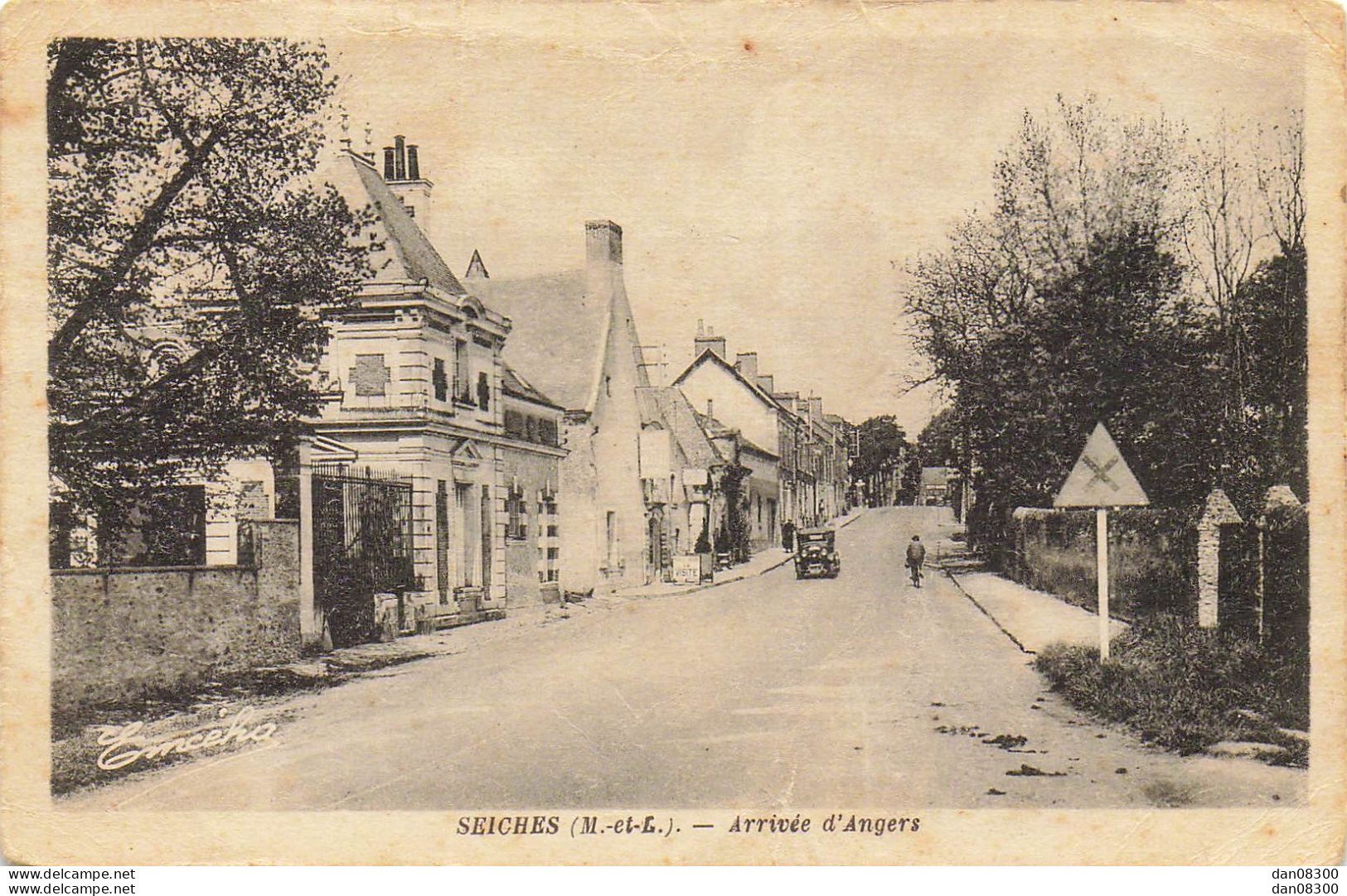 49 SEICHES ARRIVEE D'ANGERS - Seiches Sur Le Loir