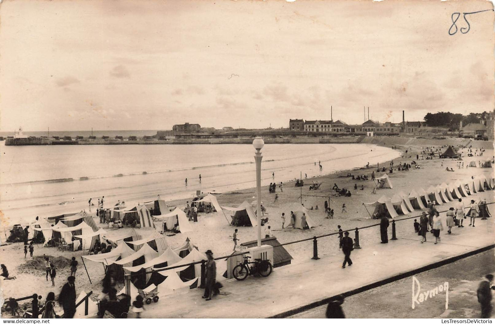 FRANCE - Sables D'Olonne - Le Remblai - Le Fort Saint Nicolas - Carte Postale Ancienne - Sables D'Olonne