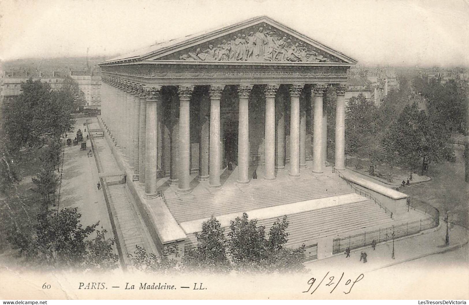 FRANCE - Paris - Vue Générale De La Madeleine - LL - Carte Postale Ancienne - Other & Unclassified