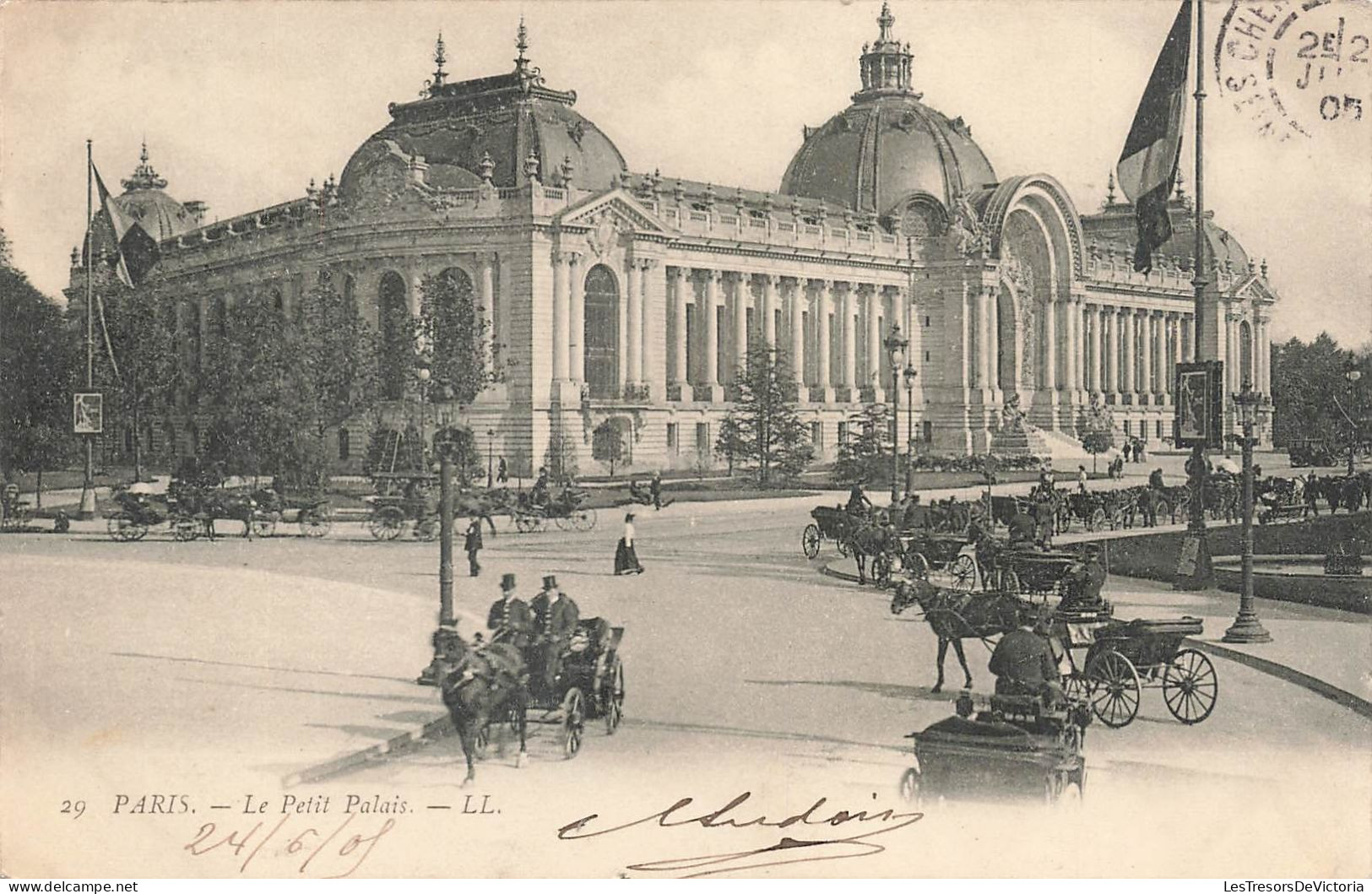 FRANCE - Paris - Vue Générale Du Petit Palais - LL - Animé - Carte Postale Ancienne - Sonstige & Ohne Zuordnung