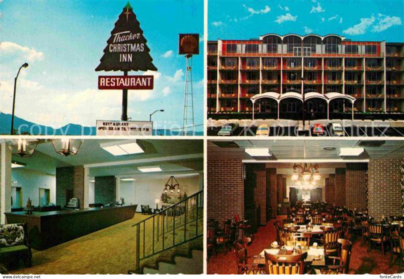 12779183 Caryville_Tennessee Thacker Christmas Inn Hotelhalle Speisesaal - Other & Unclassified