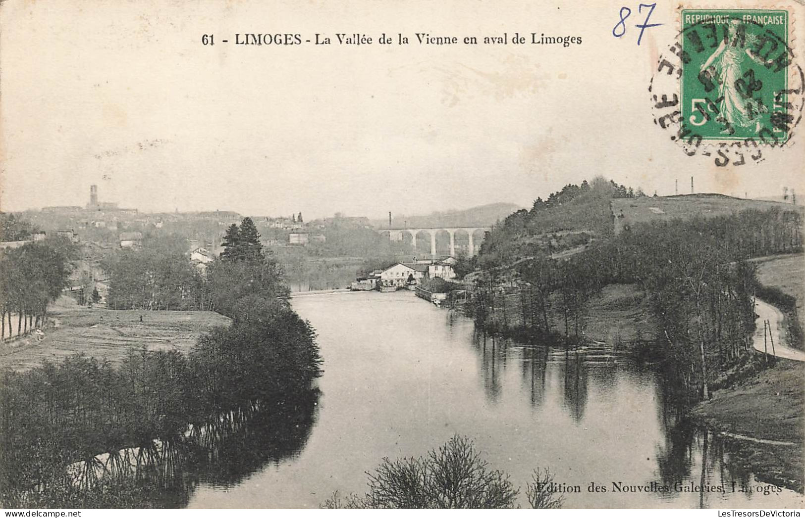 FRANCE - Limoges - La Vallée De La Vienne En Aval De Limoges - Carte Postale Ancienne - Limoges