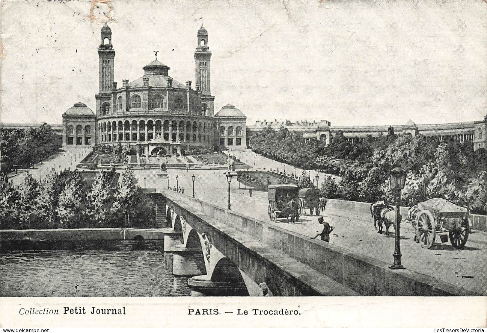 FRANCE - Paris - Vue Sur Le Trocadéro - Collection Petit Journal - Carte Postale Ancienne - Sonstige Sehenswürdigkeiten