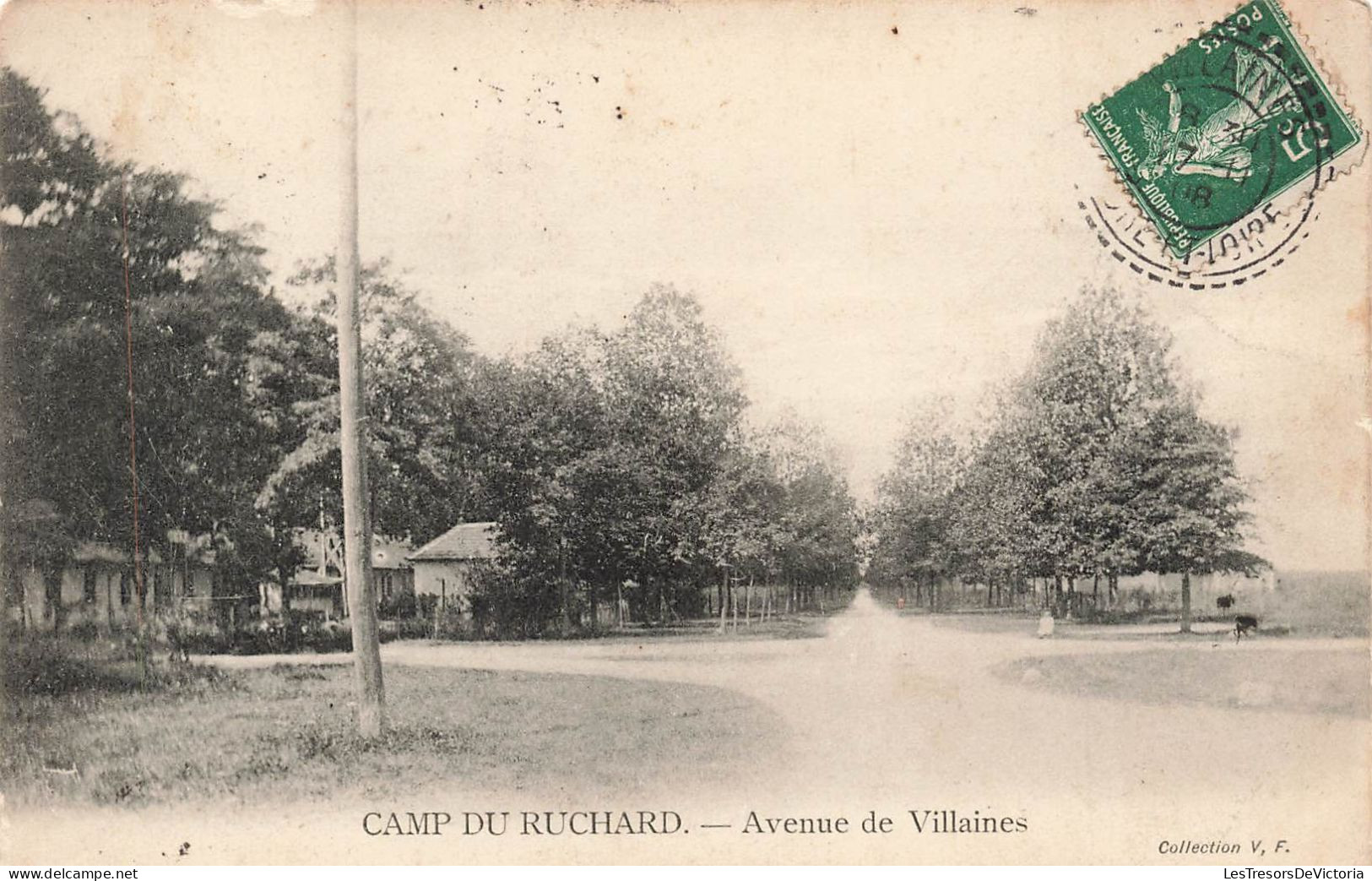 FRANCE - Camp Du Ruchard - Avenue De Villaines - Collection VF - Carte Postale Ancienne - Autres & Non Classés