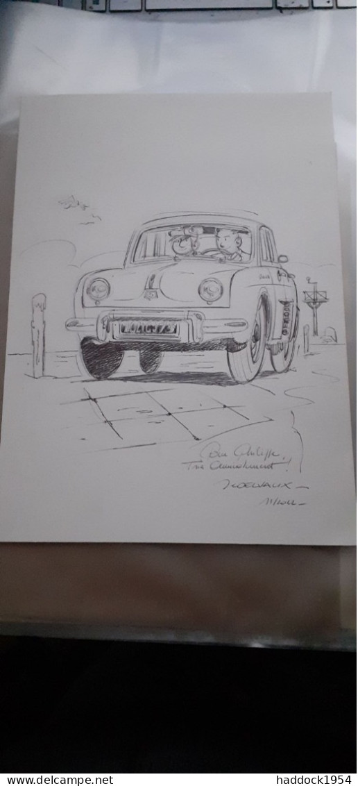 Le Trèsor De Noirmoutier Jacques Gipar JEAN-LUC DELVAUX 2022 - Dibujos Originales