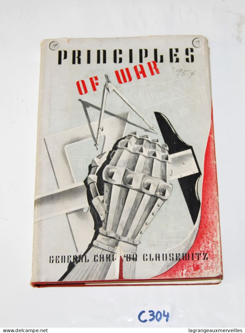 C304 Livre Ancien - Principle Of War - General Von Clausewitz * Carl - 1943 - Guerre Che Coinvolgono UK