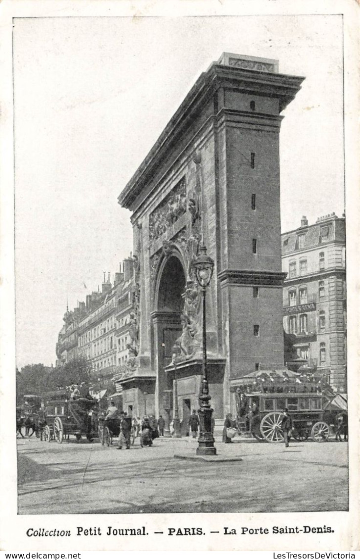 FRANCE - Paris - Vue Sur La Porte Saint Denis - Animé - Collection Petit Journal - Carte Postale Ancienne - Autres Monuments, édifices