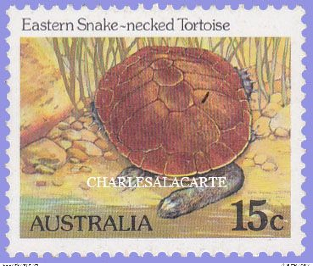 AUSTRALIA 1983  DEFINITIVE 15c. TORTOISE  P. 14x14½   S.G. 786a  U.M. /N.S.C. - Ongebruikt