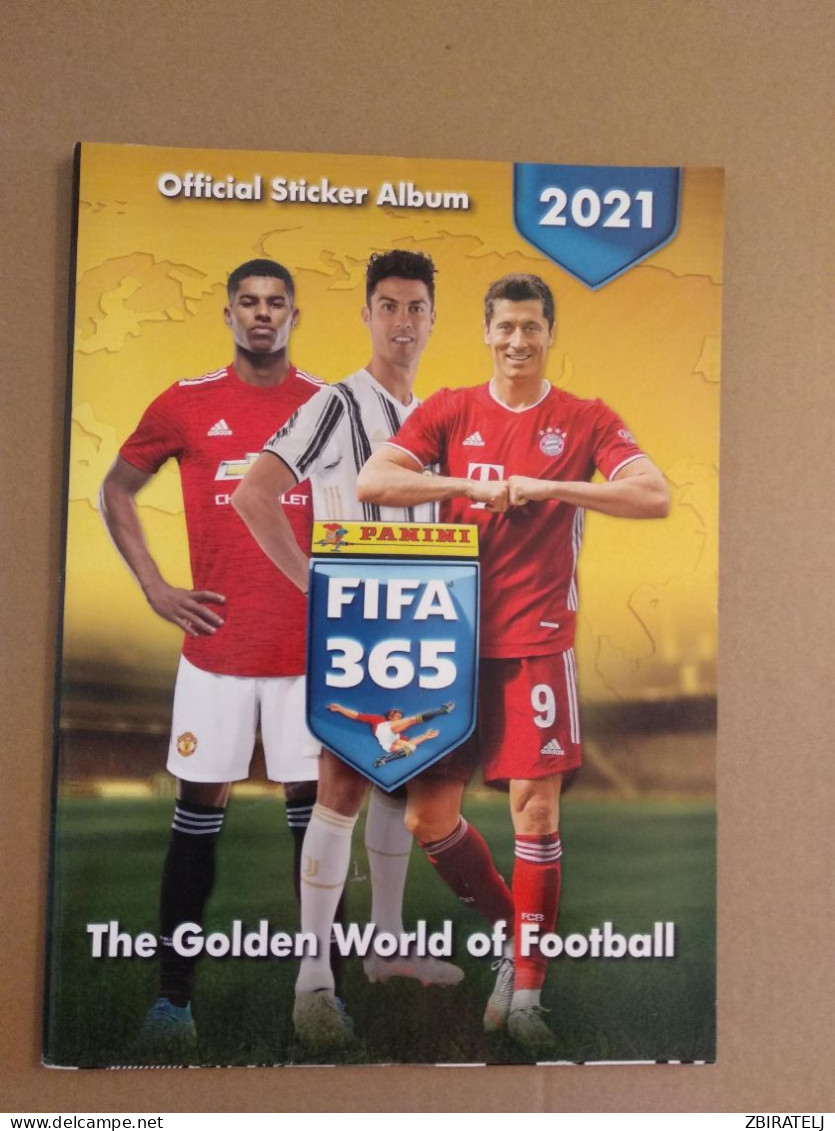 Sport Album FIFA 365 2021 (with 6 Stickers For Start) - Edition Anglaise