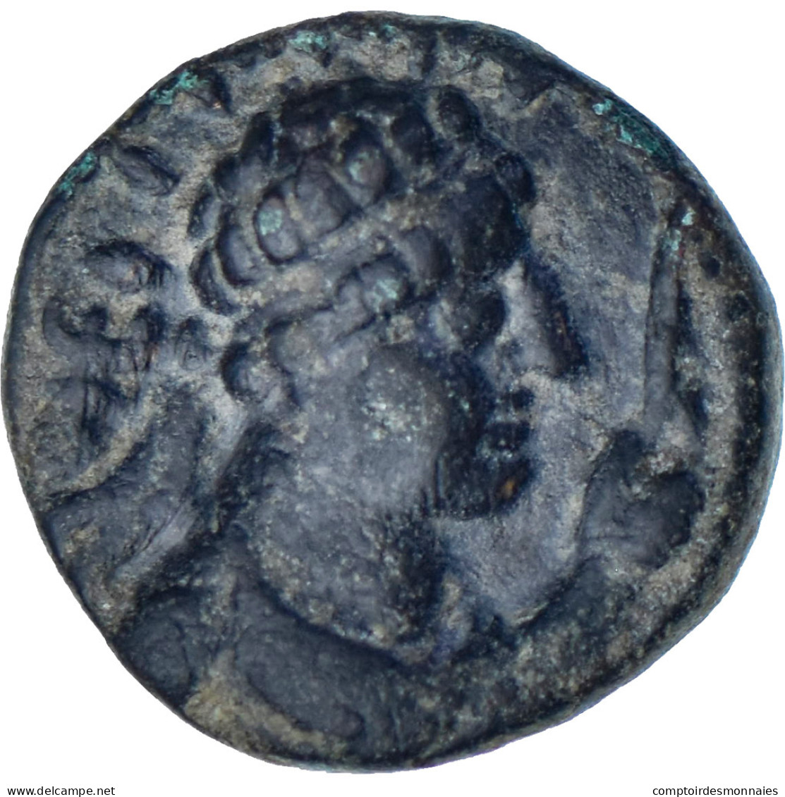 Kushan Empire, Vima Takto, Tétradrachme, 55-105, Bronze, TTB+ - Oriental