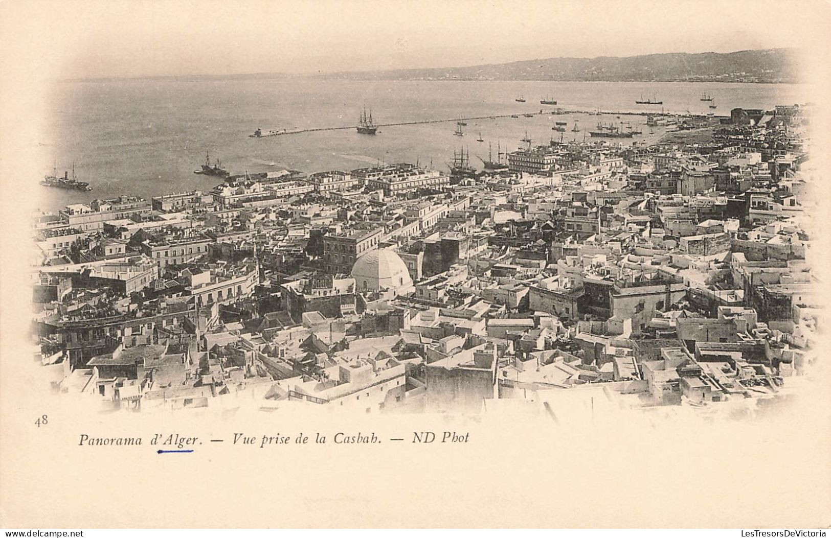 ALGÉRIE - Alger - Panorama - Vue Prise De La Casbah - Carte Postale Ancienne - Algerien