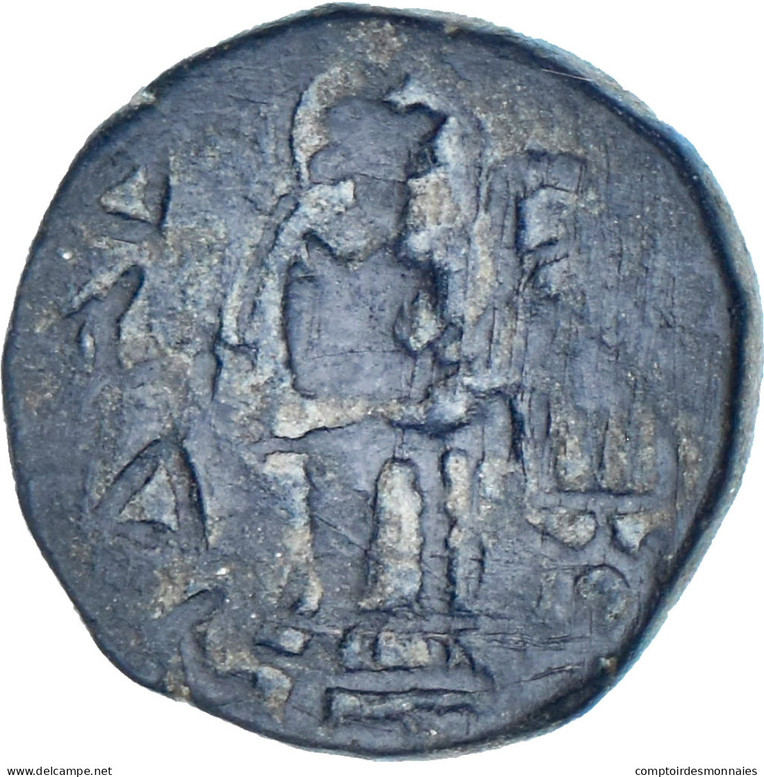 Kushan Empire, Kanishka I, Drachme, 127-152, Bronze, TTB - Orientalische Münzen