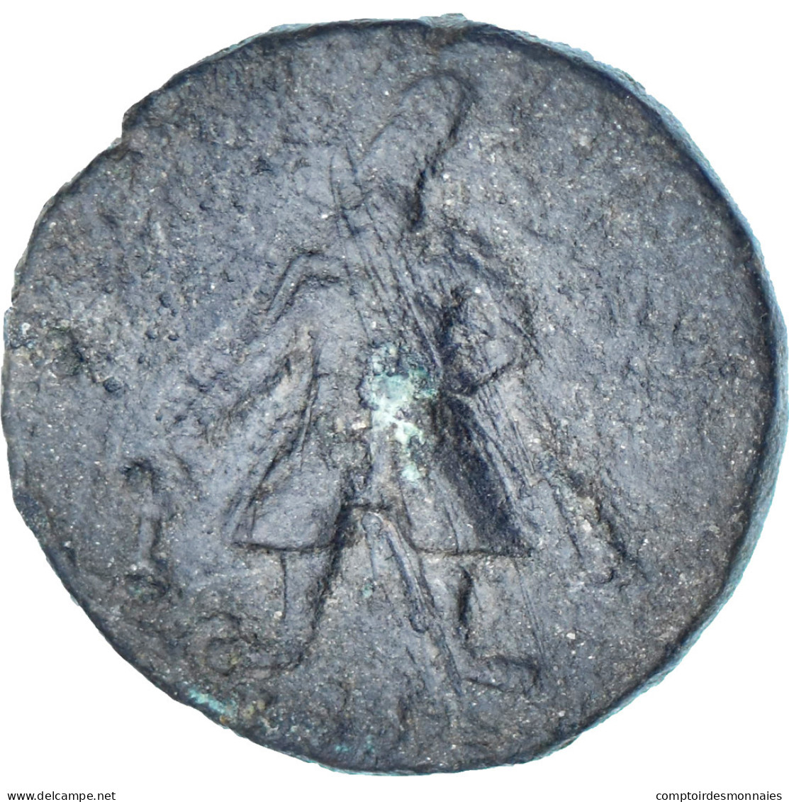 Kushan Empire, Vima Kadphises, Tétradrachme, 113-127, Bronze, TB+ - Oosterse Kunst