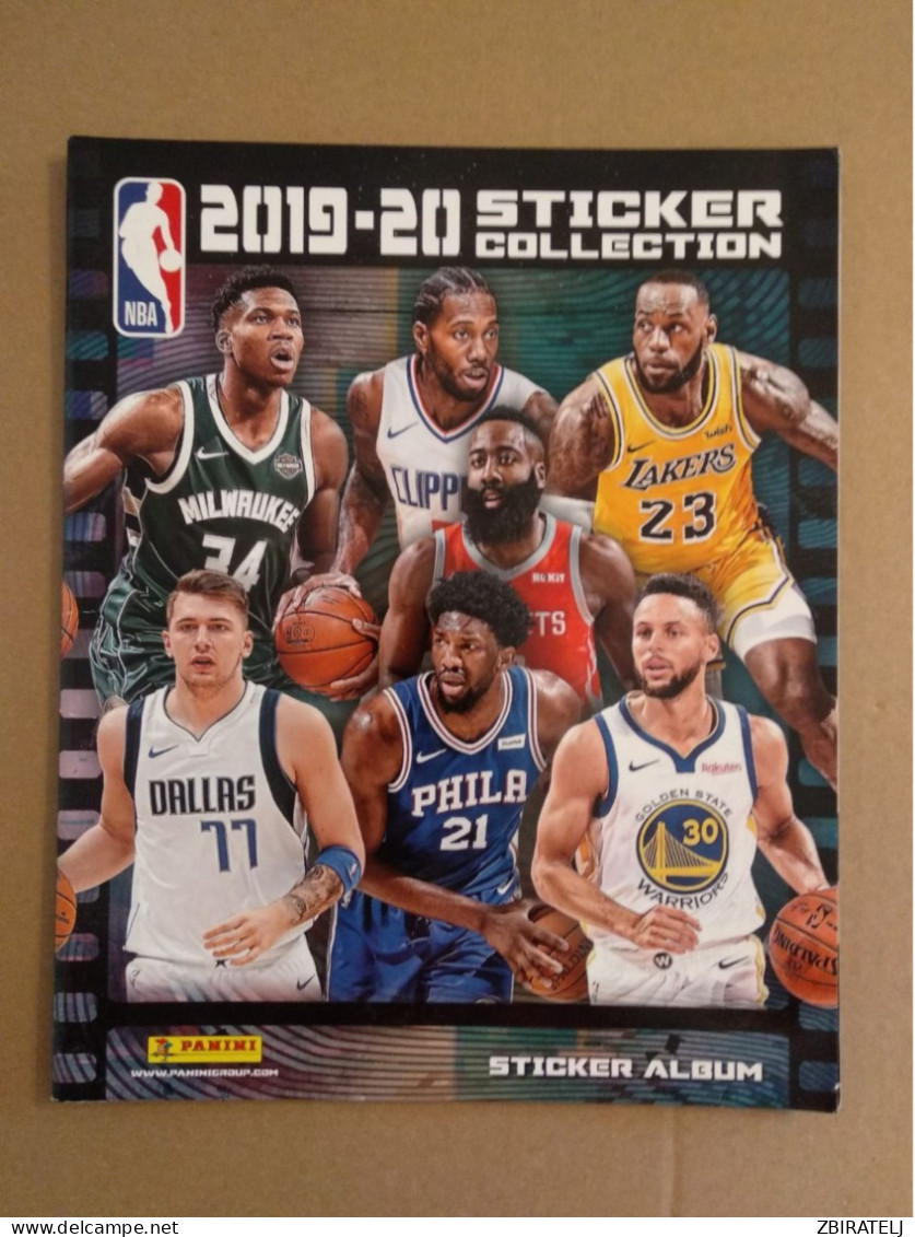 Sport Album NBA 2019-20 (with 6 Stickers For Start) - English Edition