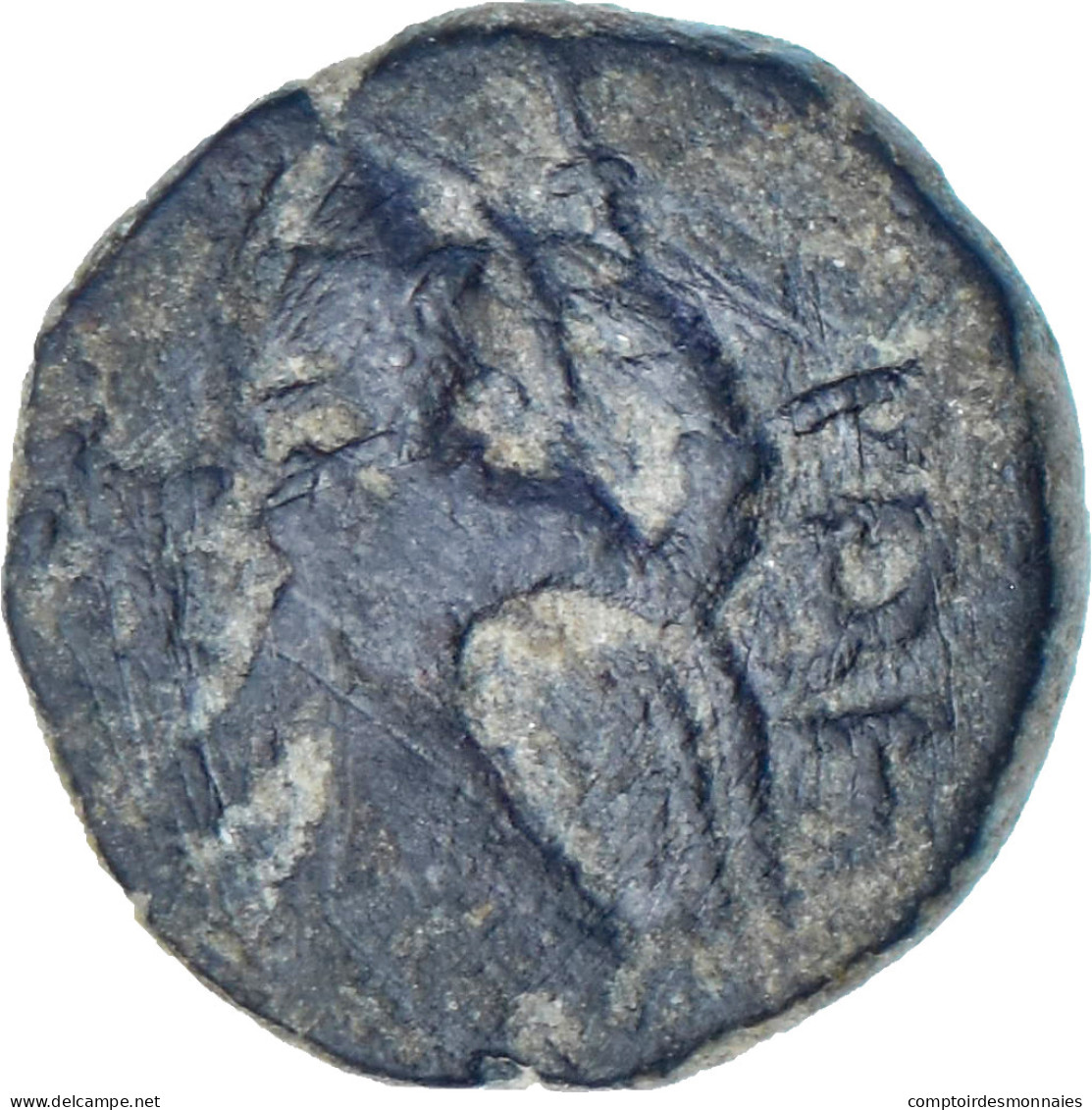 Kushan Empire, Kanishka I, Drachme, 127-152, Bronze, TTB - Orientales