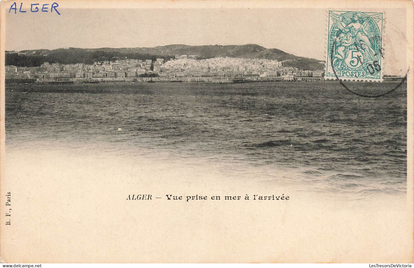 ALGÉRIE - Alger - Vue Prise En Mer à L'arrivée - Carte Postale Ancienne - Alger