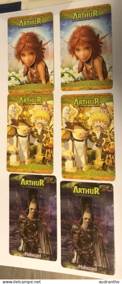 20 Cartes De Collection + Boite - Arthur Et La Guerre Des Deux Mondes - 2010 EuropaCorp - McDonald's - Autres & Non Classés