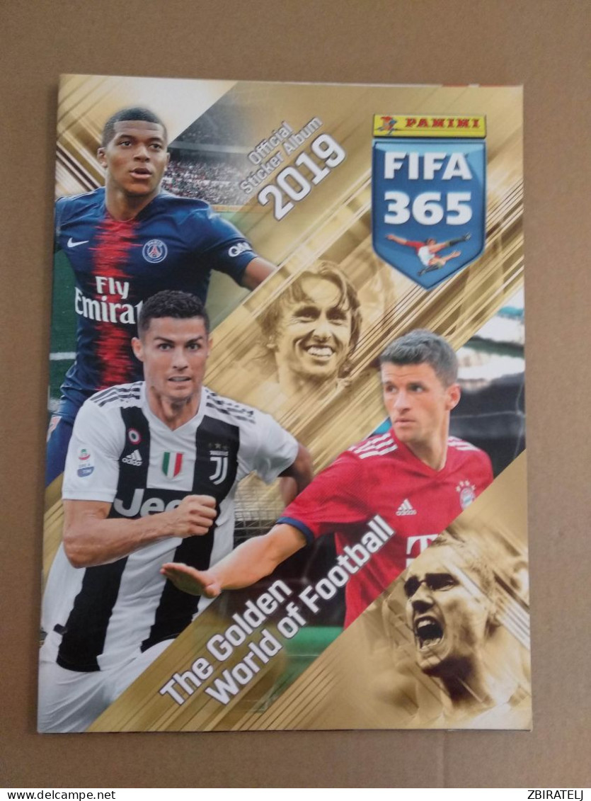 PANINI Sport Album FIFA 365 2019  (with 6 Stickers For Start) - Edition Anglaise