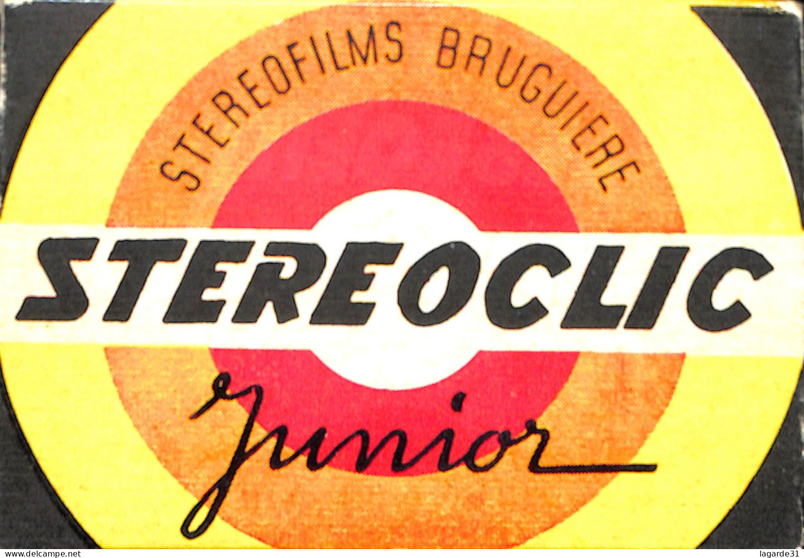 Stereoscope "stereoclic" Et Stereocartes Brugiere - Visionneuses Stéréoscopiques