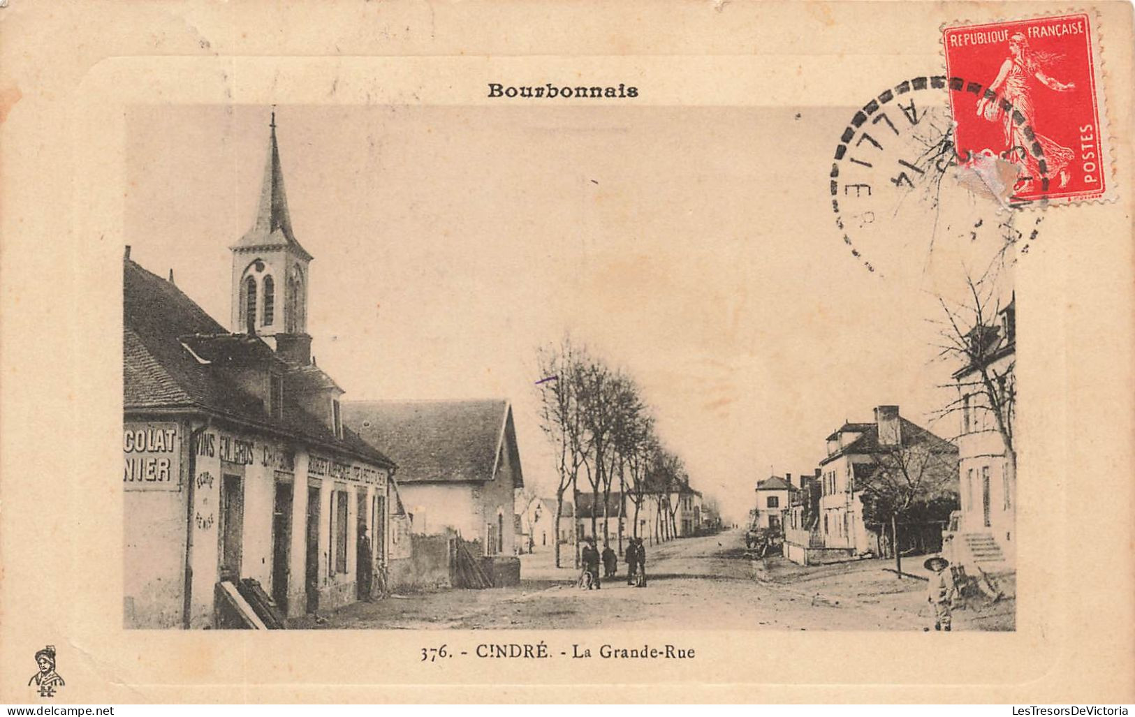 FRANCE - Cindré - La Grande Rue - Bourbonnais  - Carte Postale Ancienne - Other & Unclassified