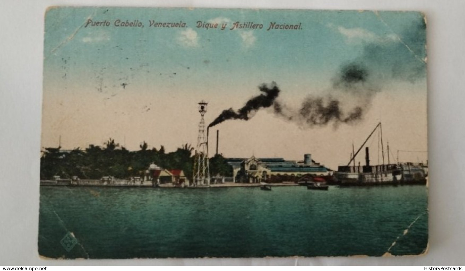 Puerto Cabello, Venezuela, Dique Y Astillero National, Hafen, 1912 - Venezuela