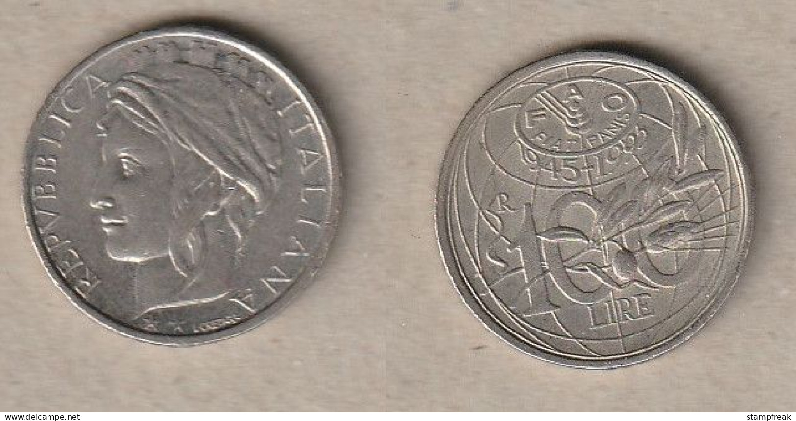 00521) Italien, 100 Lire 1995 - 100 Lire