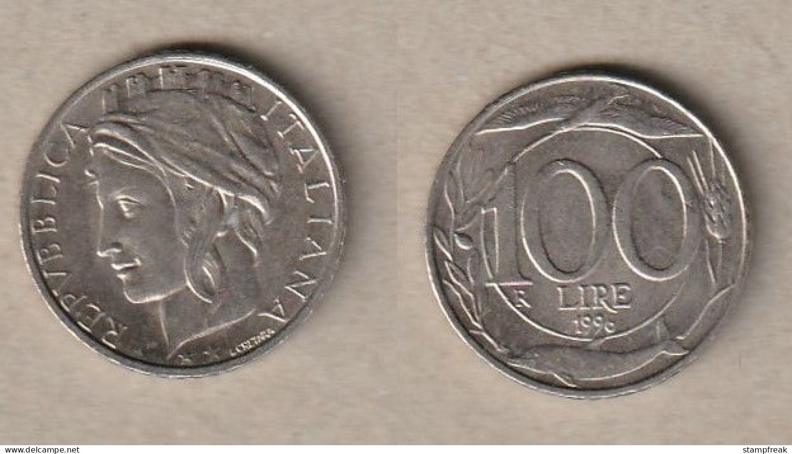 00513) Italien, 100 Lire 1996 - 100 Lire