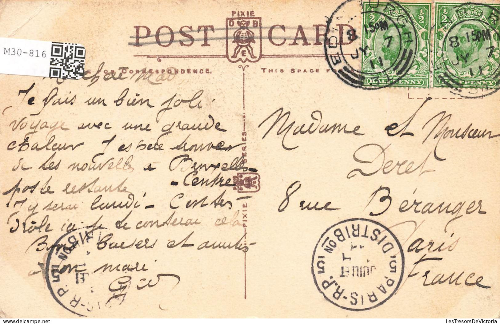 ROYAUME-UNI - Ecosse - Île D'Ellen - Lac Katrine - Carte Postale Ancienne - Altri & Non Classificati
