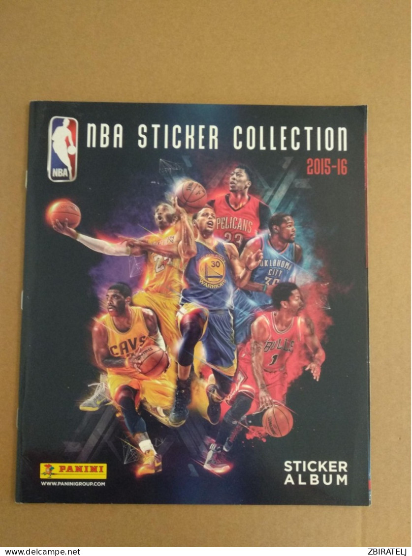 PANINI Sport Album NBA 2015-16 (empty) - Engelse Uitgave