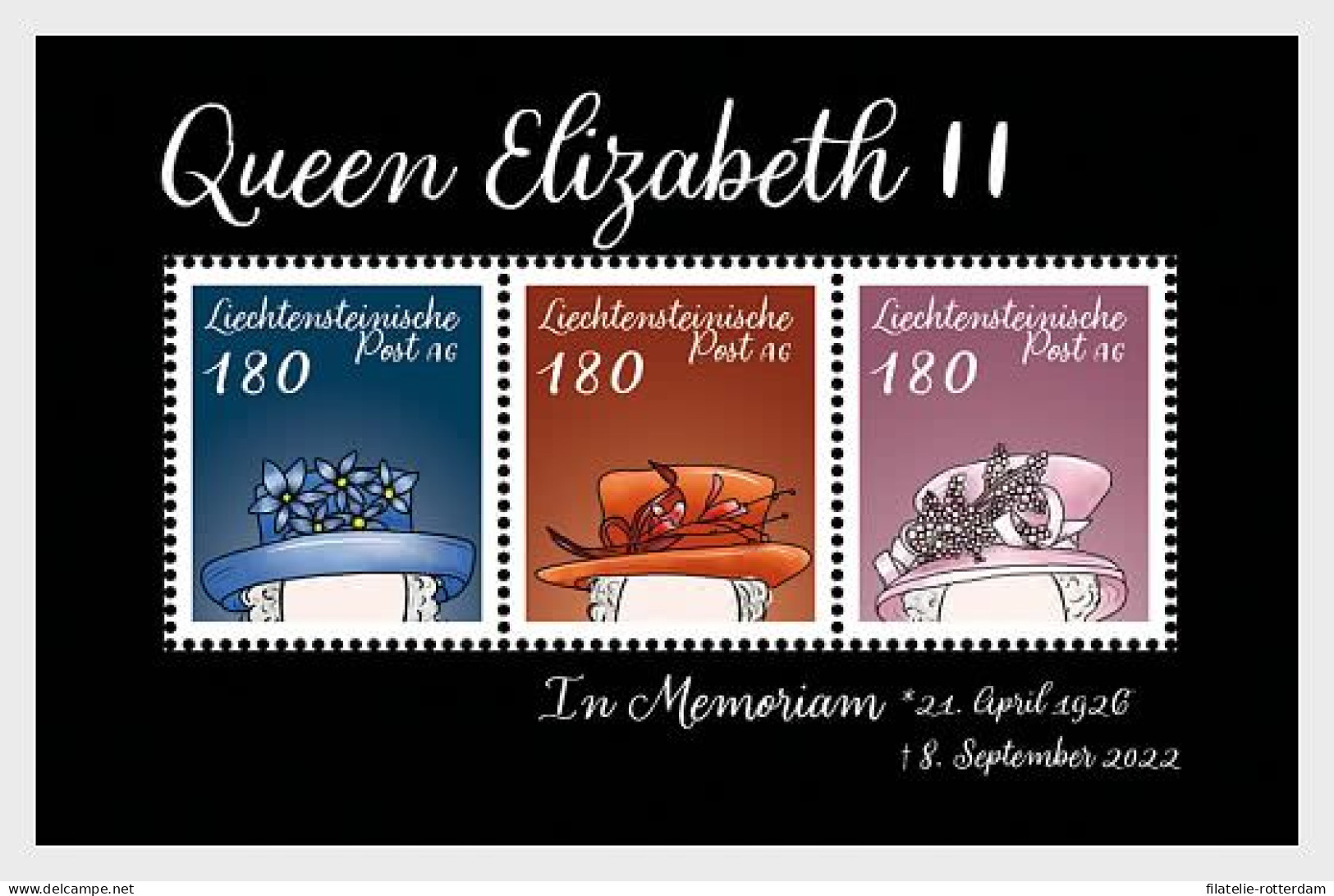 Liechtenstein - Postfris / MNH - Sheet Queen Elizabeth 2023 - Neufs