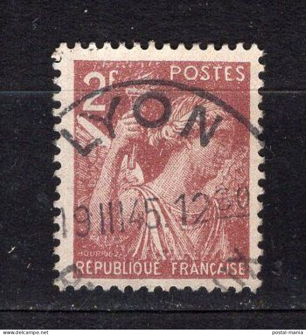 Timbres France 1944  / Iris N° 653 / Oblitérés Cachet Lyon - 1938-42 Mercurius