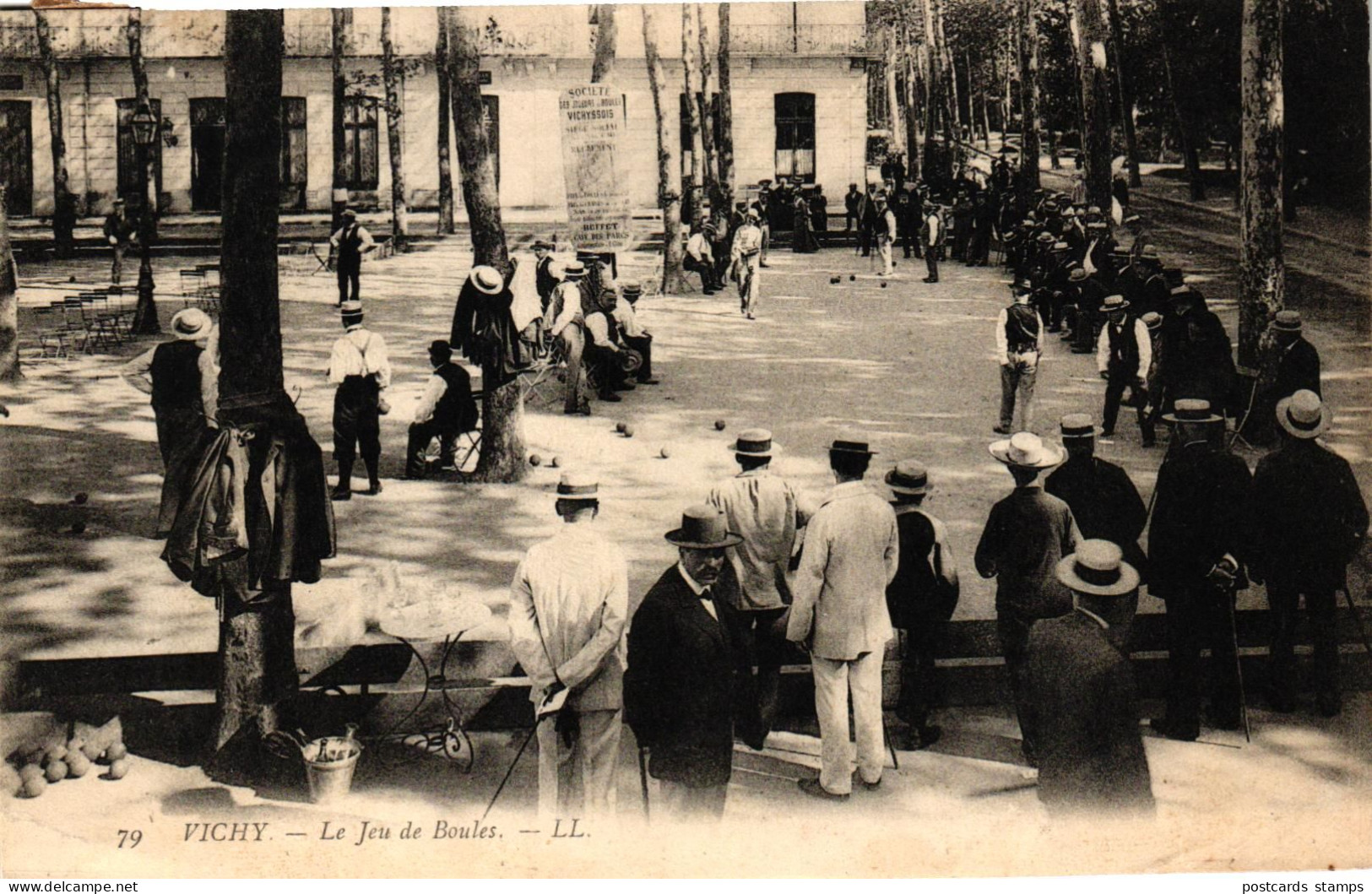 Boule / Pétanque, Vichy, Le Jeu De Boules, 1908 - Pétanque