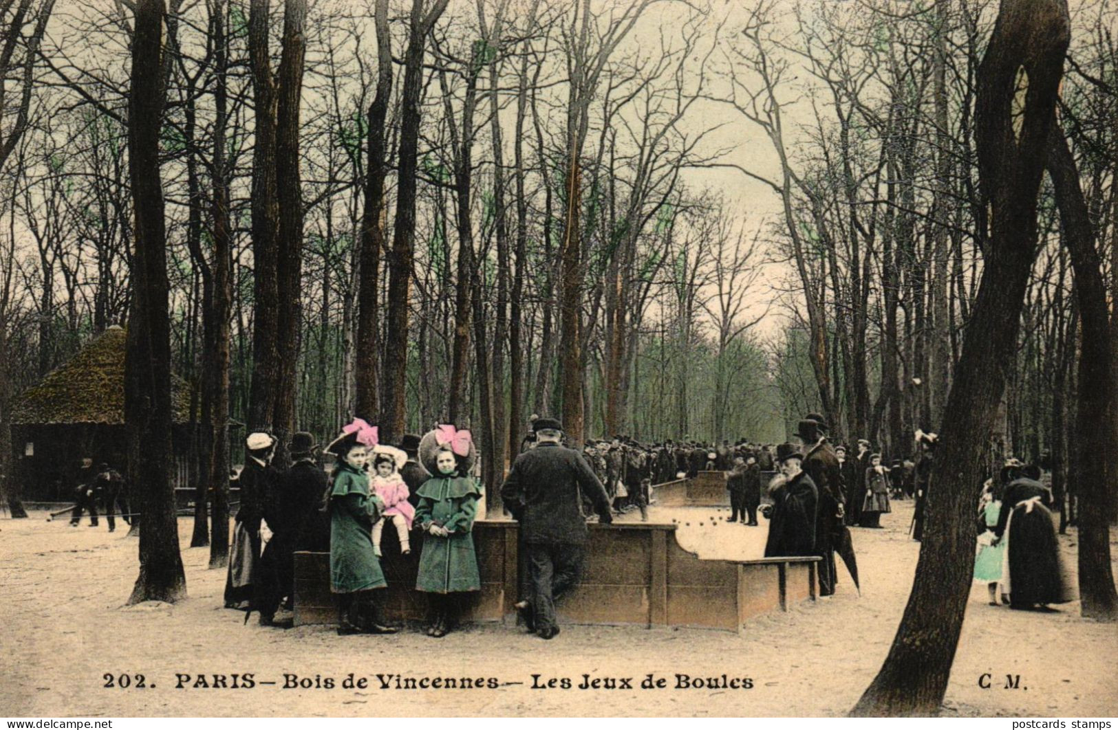 Boule / Pétanque, Paris, Bois De Vincennes - Les Jeux De Boules, Um 1910 - Petanque