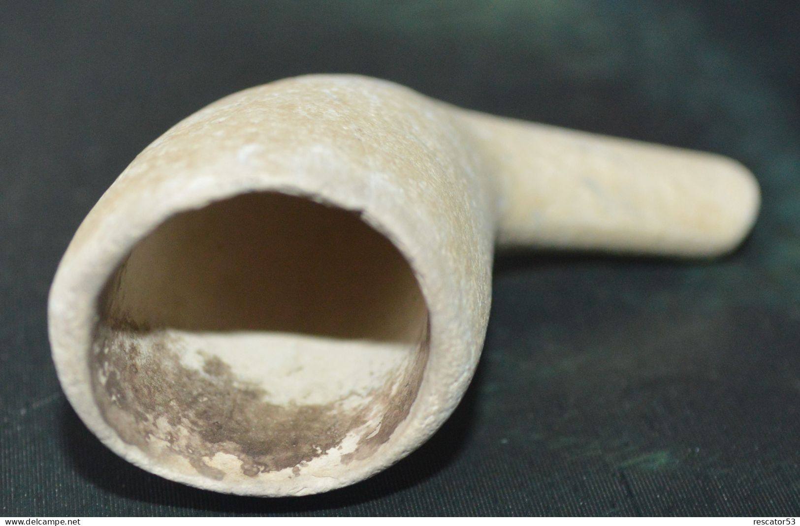 Ancien Foyer De Pipe Céramique Type Hollande Gouda XVII ème XVIII ème  Trouvé Sur Plage Aux Caraïbes - Archeologia