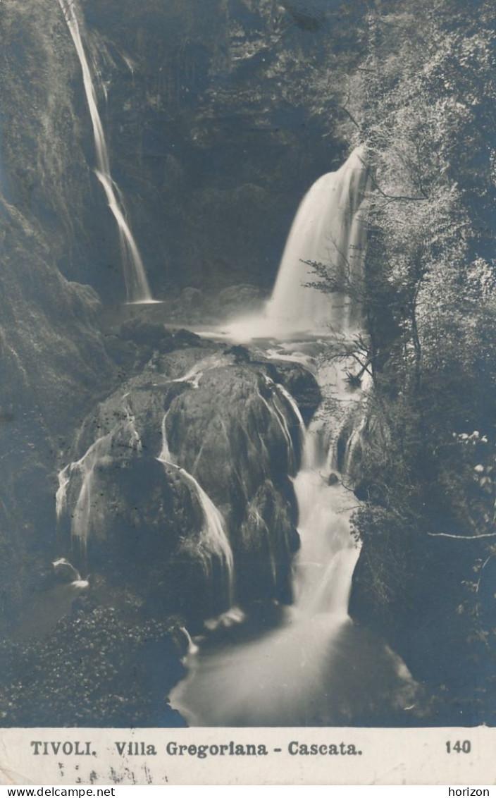 2g.694  TIVOLI - Roma - Villa Gregoriana - Cascata - 1913 - Tivoli