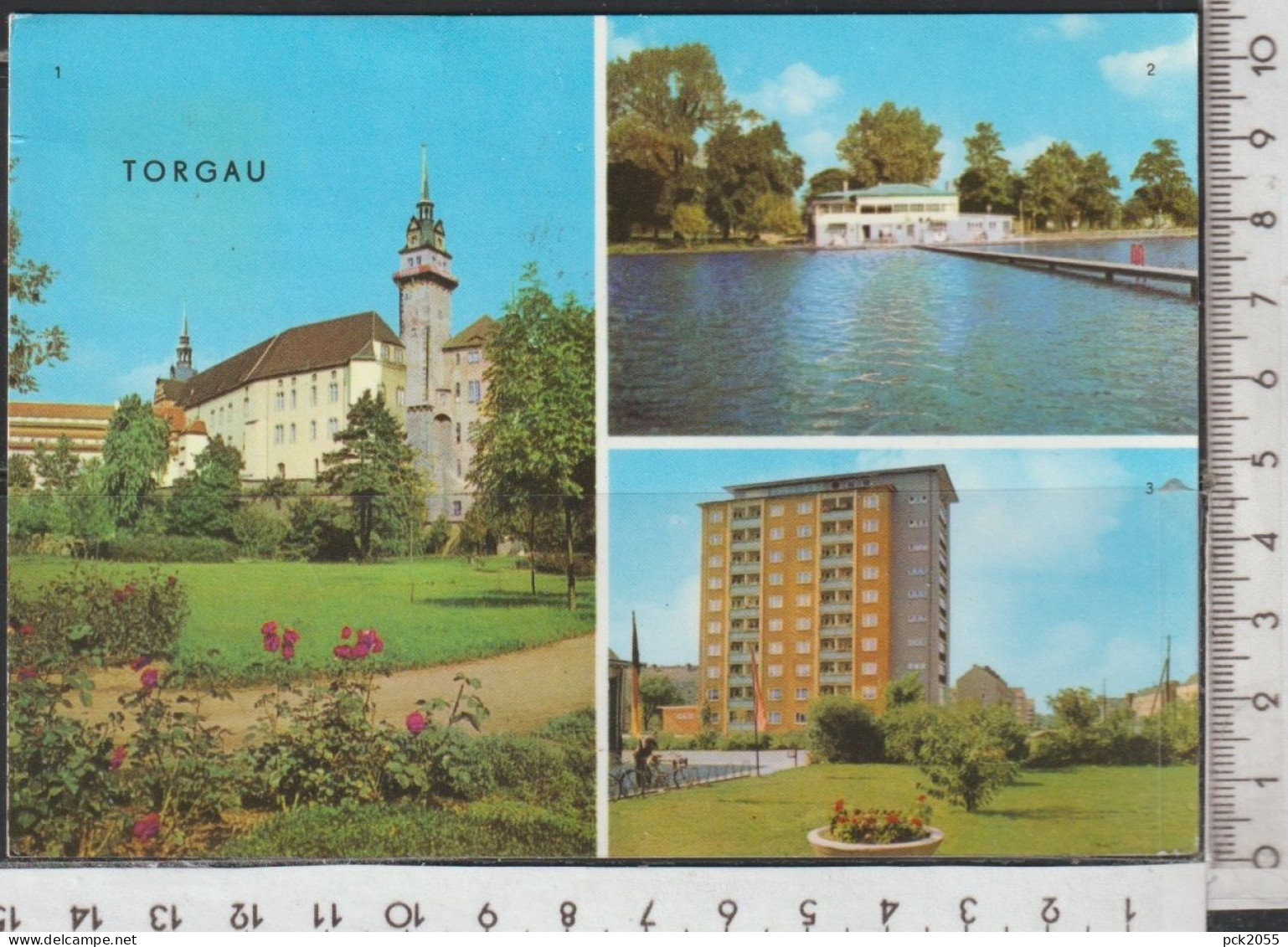 Torgau - Mehrbildkarte - Gelaufen 1974 ( AK 4416) Günstige Versandkosten - Torgau
