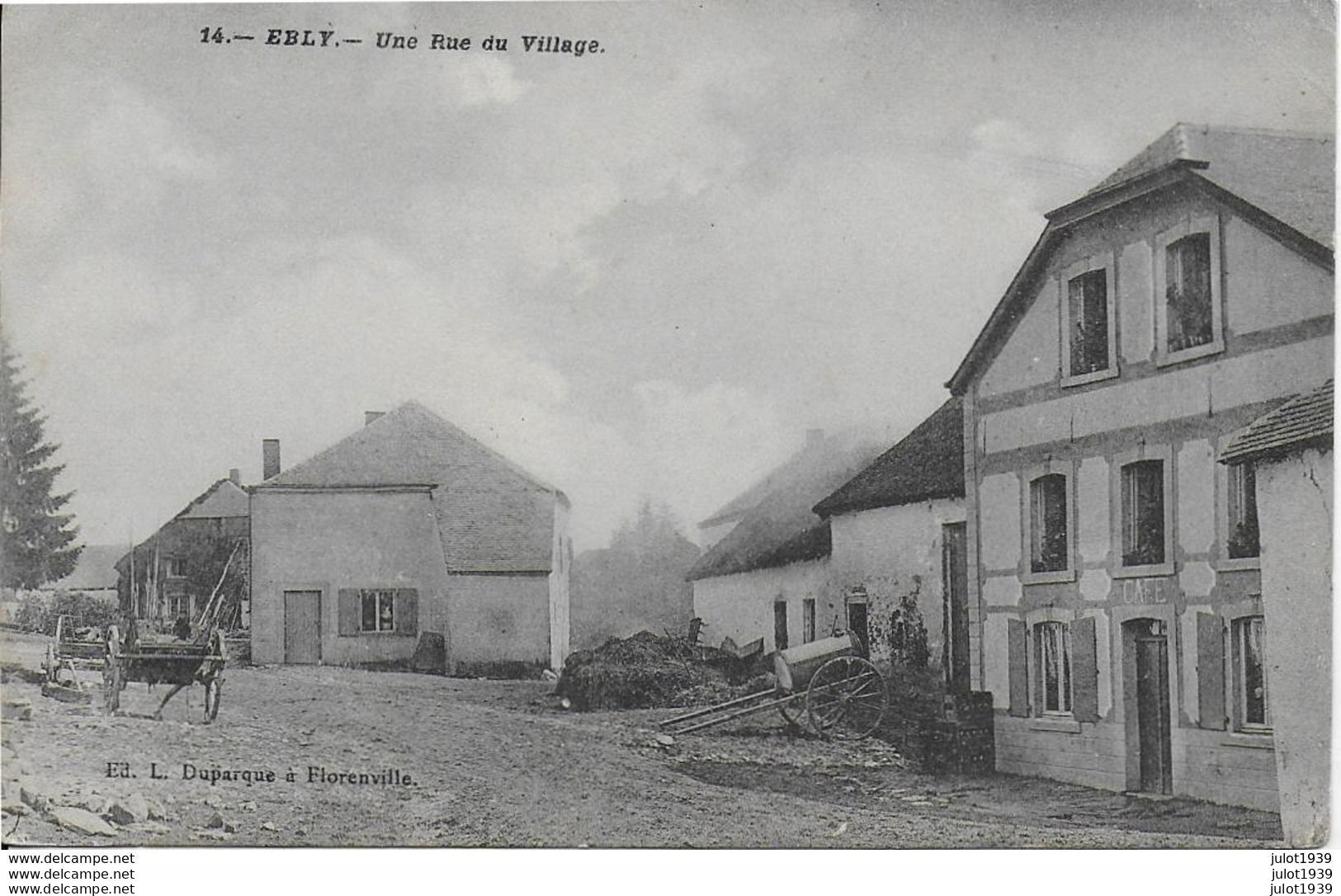 EBLY ..-- MILITARIA .  1919 De VIRTON Vers DARNETAL . Voir Verso Et Texte ! . - Leglise