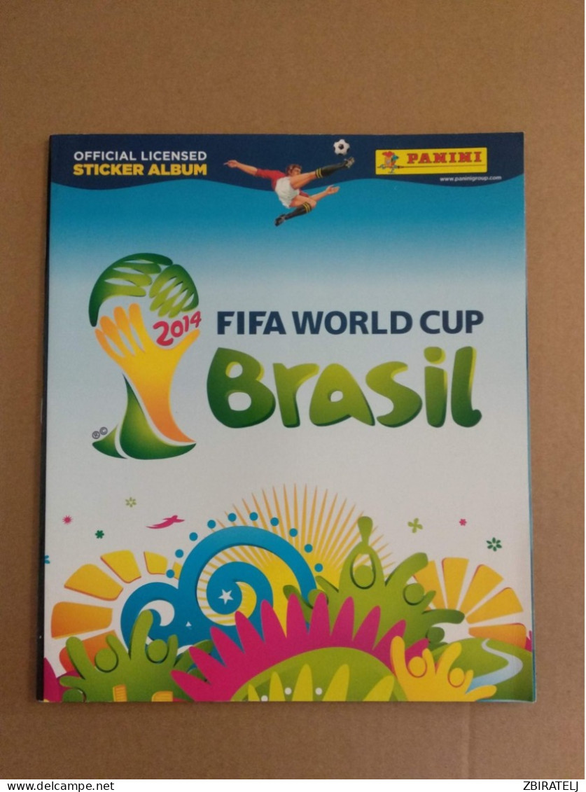 PANINI Sport Album FIFA WORLD CUP BRASIL 2014  (with 6 Stickers For Start) - English Edition