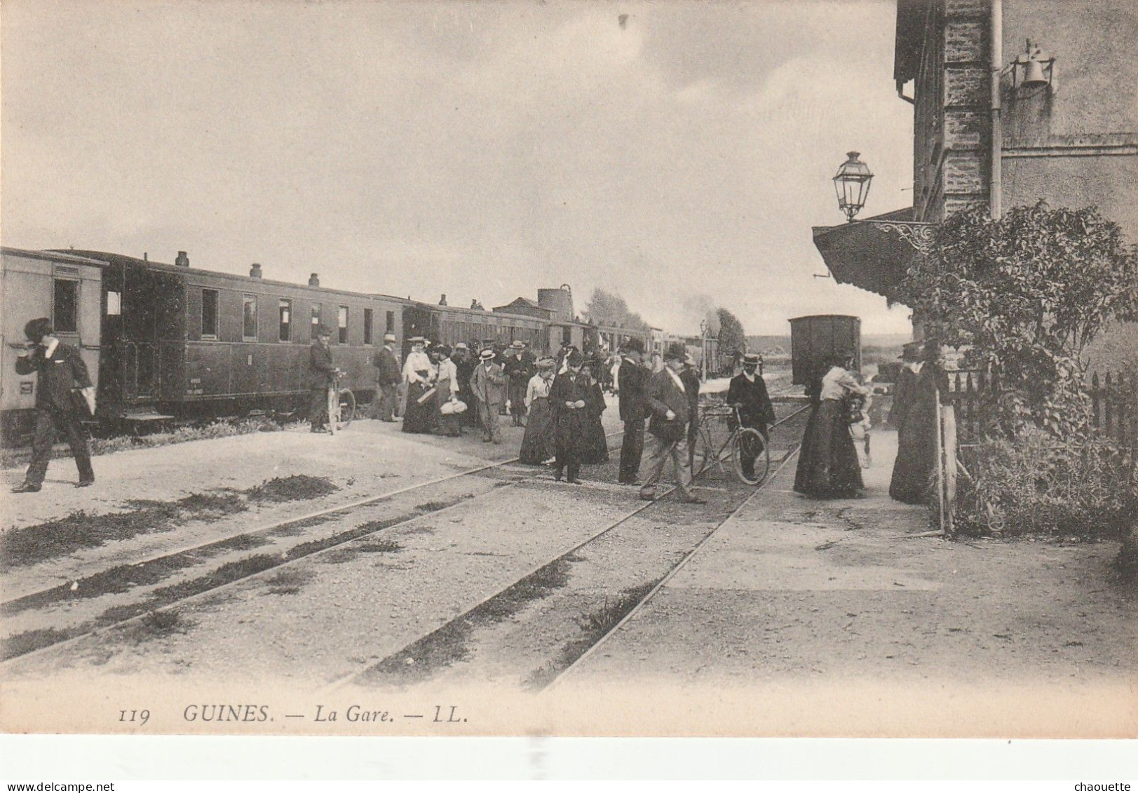 GUINES  La Gare      Edit  L.L.119 - Guines