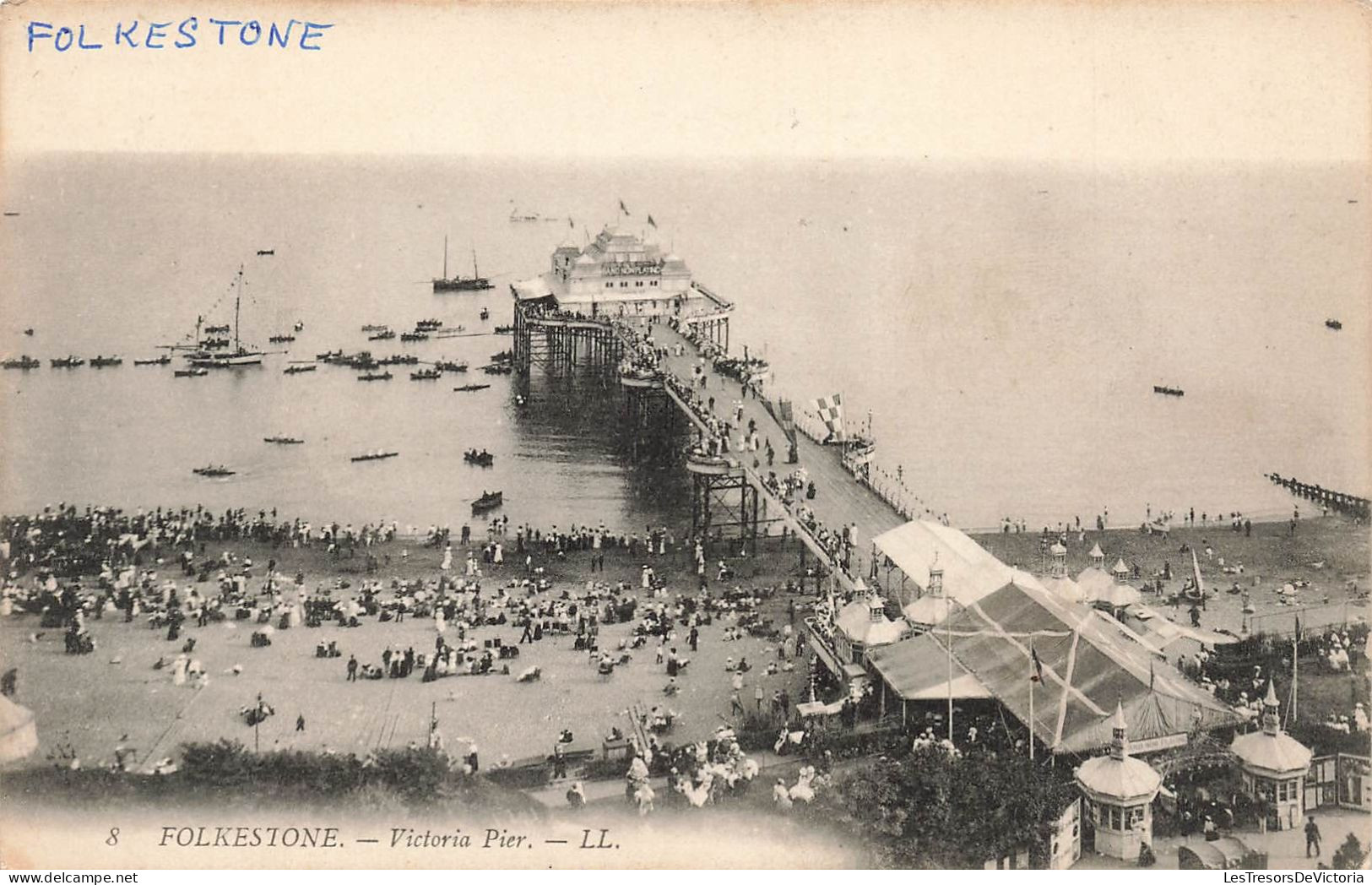 ROYAUME-UNI - Angleterre - Folkestone - Victoria Pier - Carte Postale - Folkestone