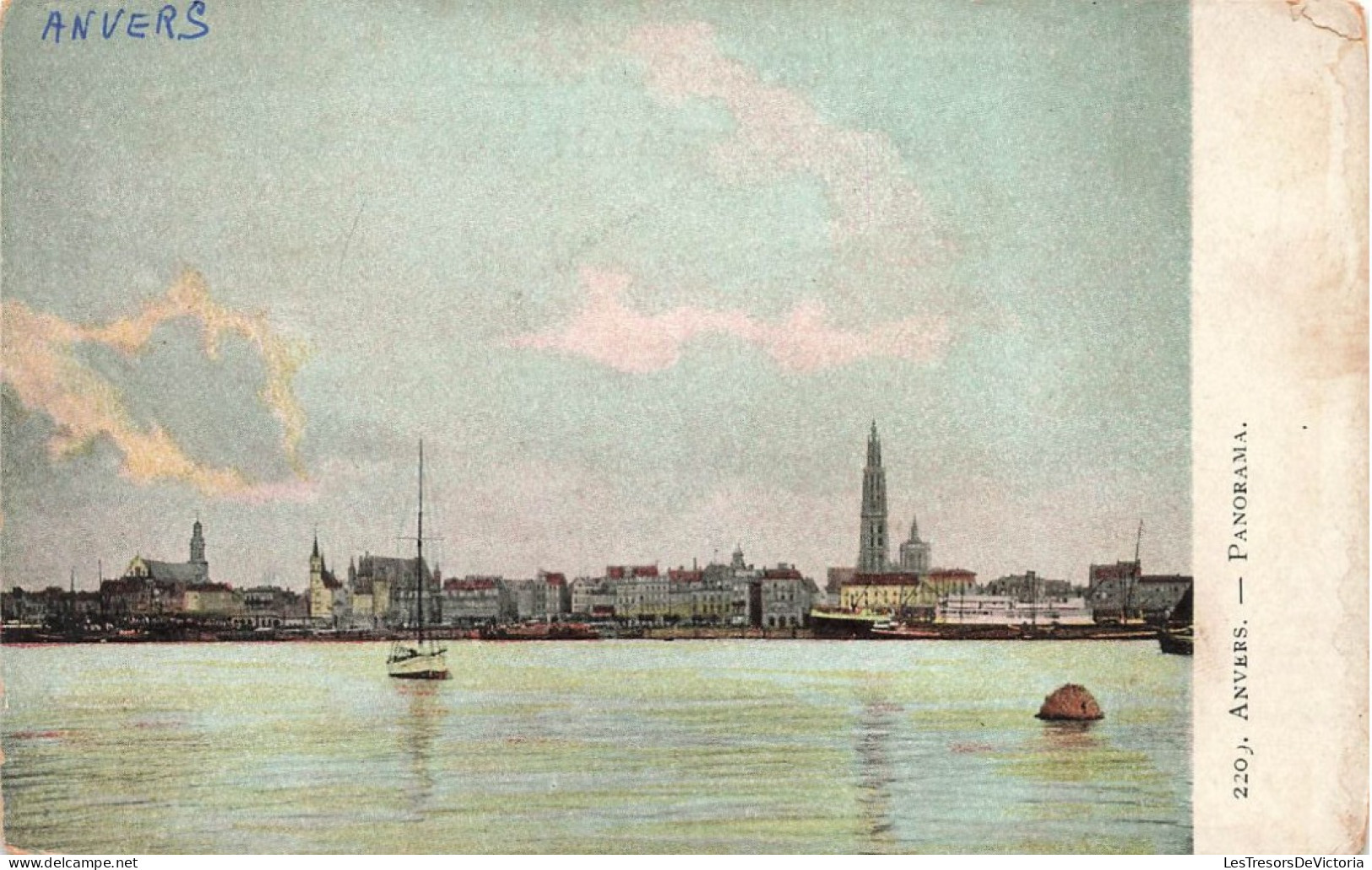 BELGIQUE - Anvers - Panorama - Carte Postale Ancienne - Antwerpen